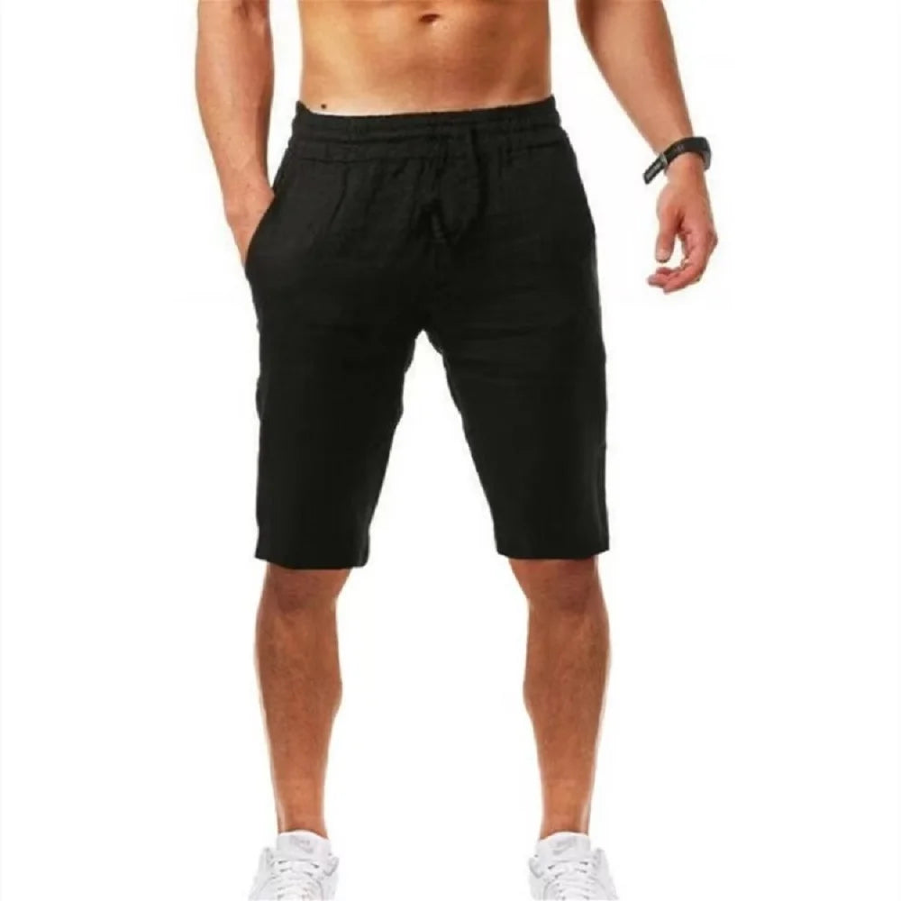 Sir Alistair Linen Street Shorts