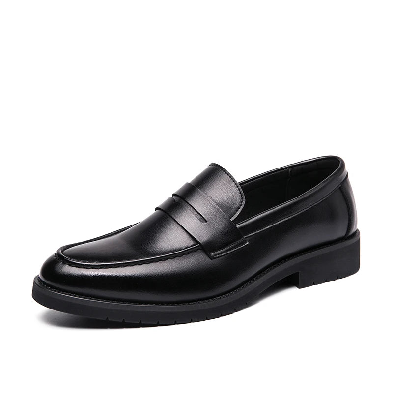 Sir Winston Eurostyle Leather Loafers