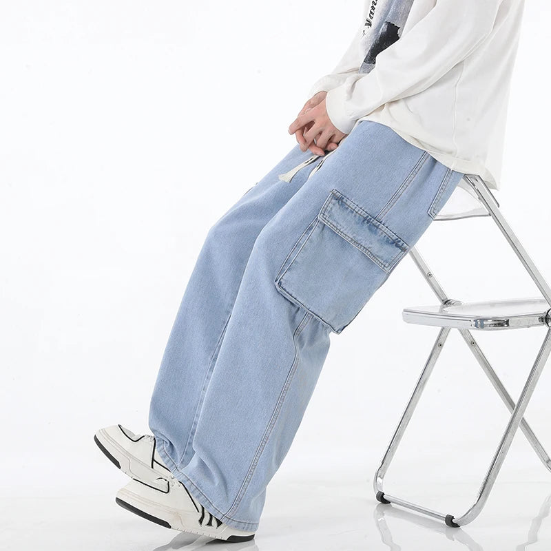 Sir Brooklyn Y2K Baggy Cargo Jeans