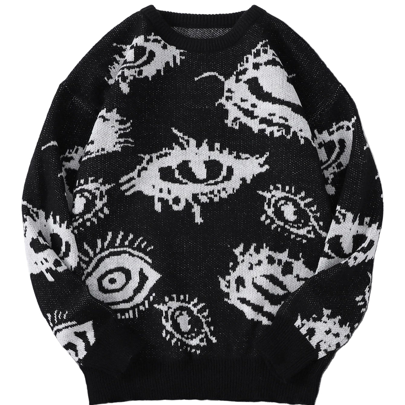 Sir James Abstract Eye Jumper