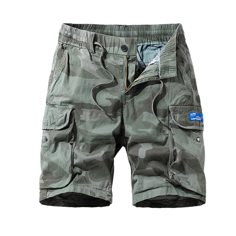 Sir Alaric Camouflage Utility Shorts
