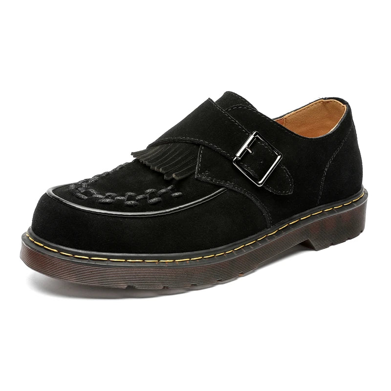 Sir Montgomery Tassel Platform Loafers