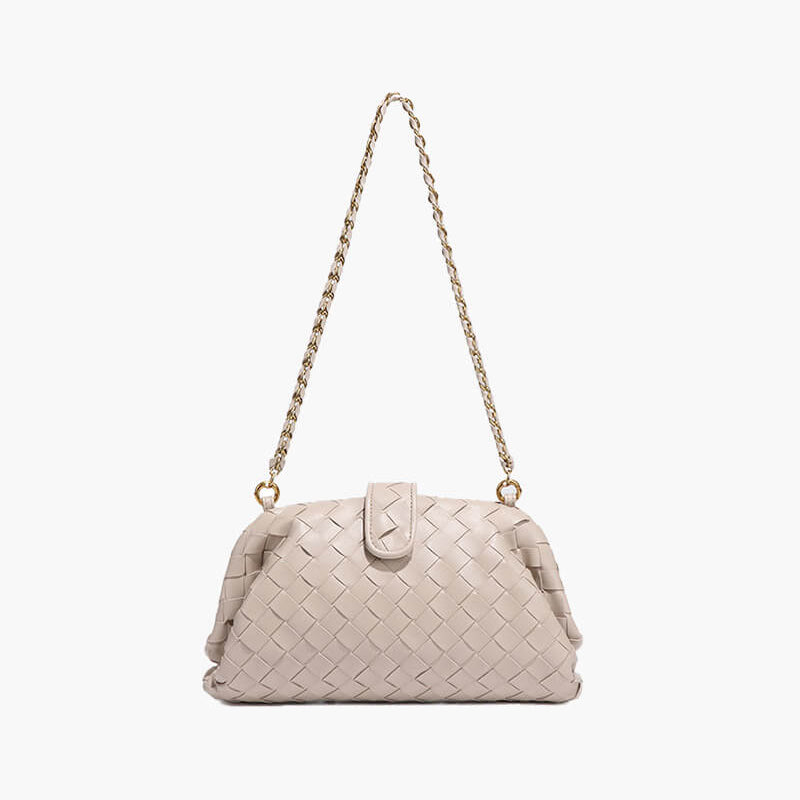 Lady Lora Woven Clutch