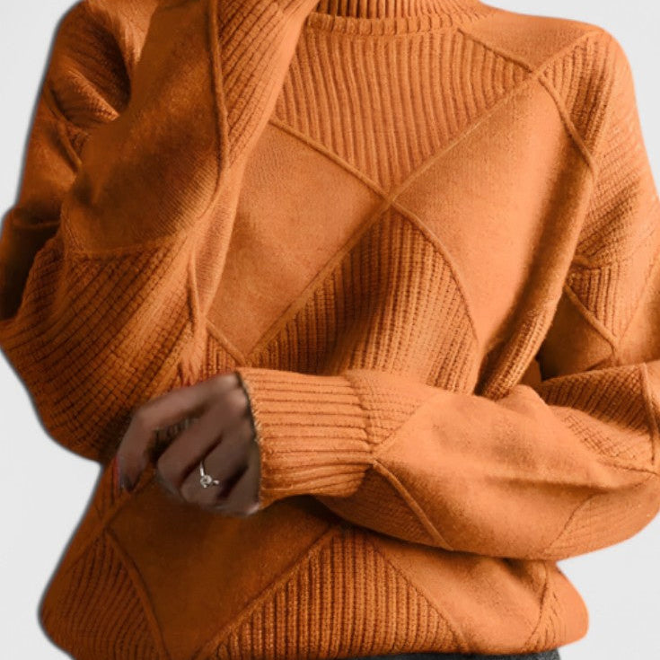 Lady Jasmine High Neck Cashmere Jumper