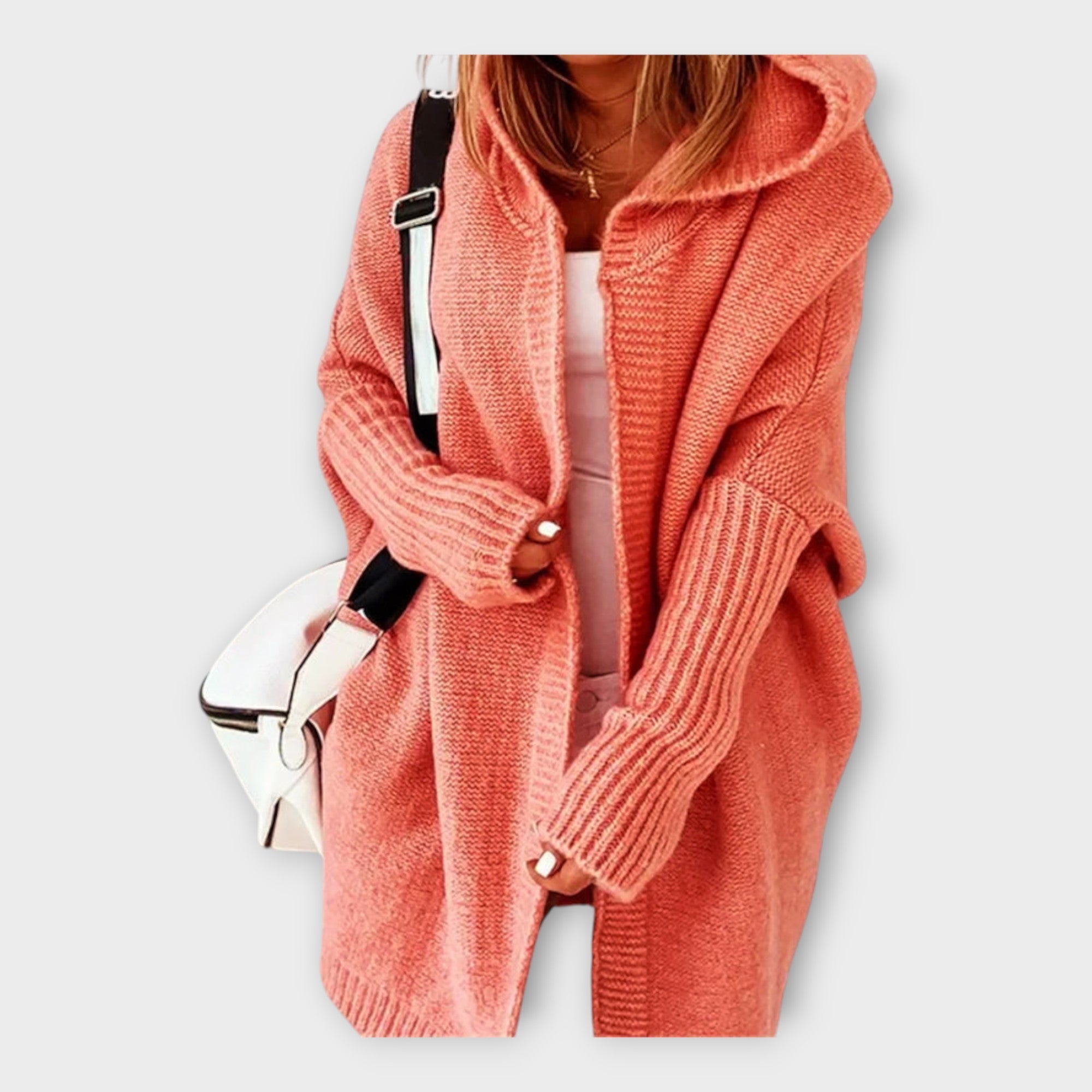 Lady Rita Hooded Knit Cardigan