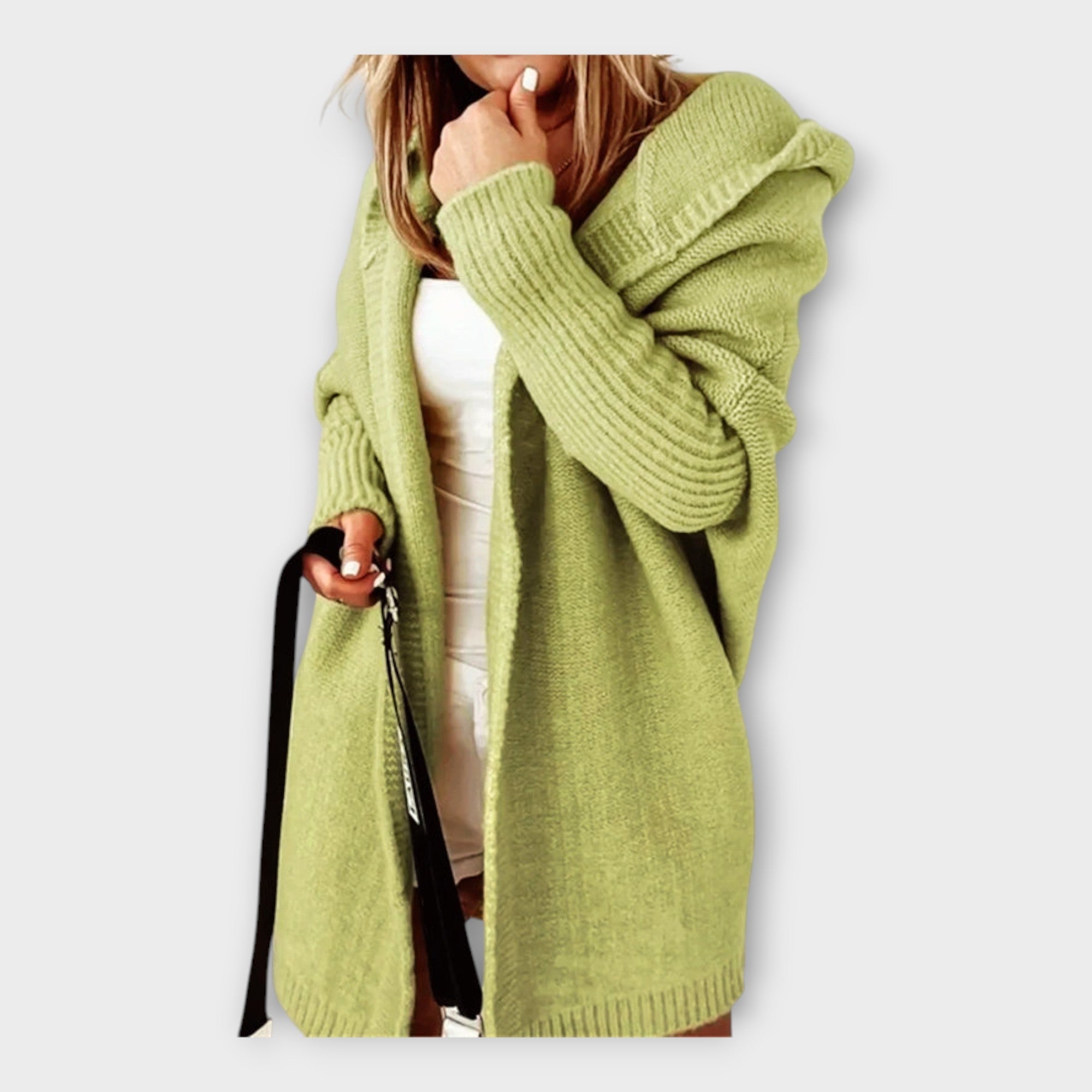 Lady Rita Hooded Knit Cardigan