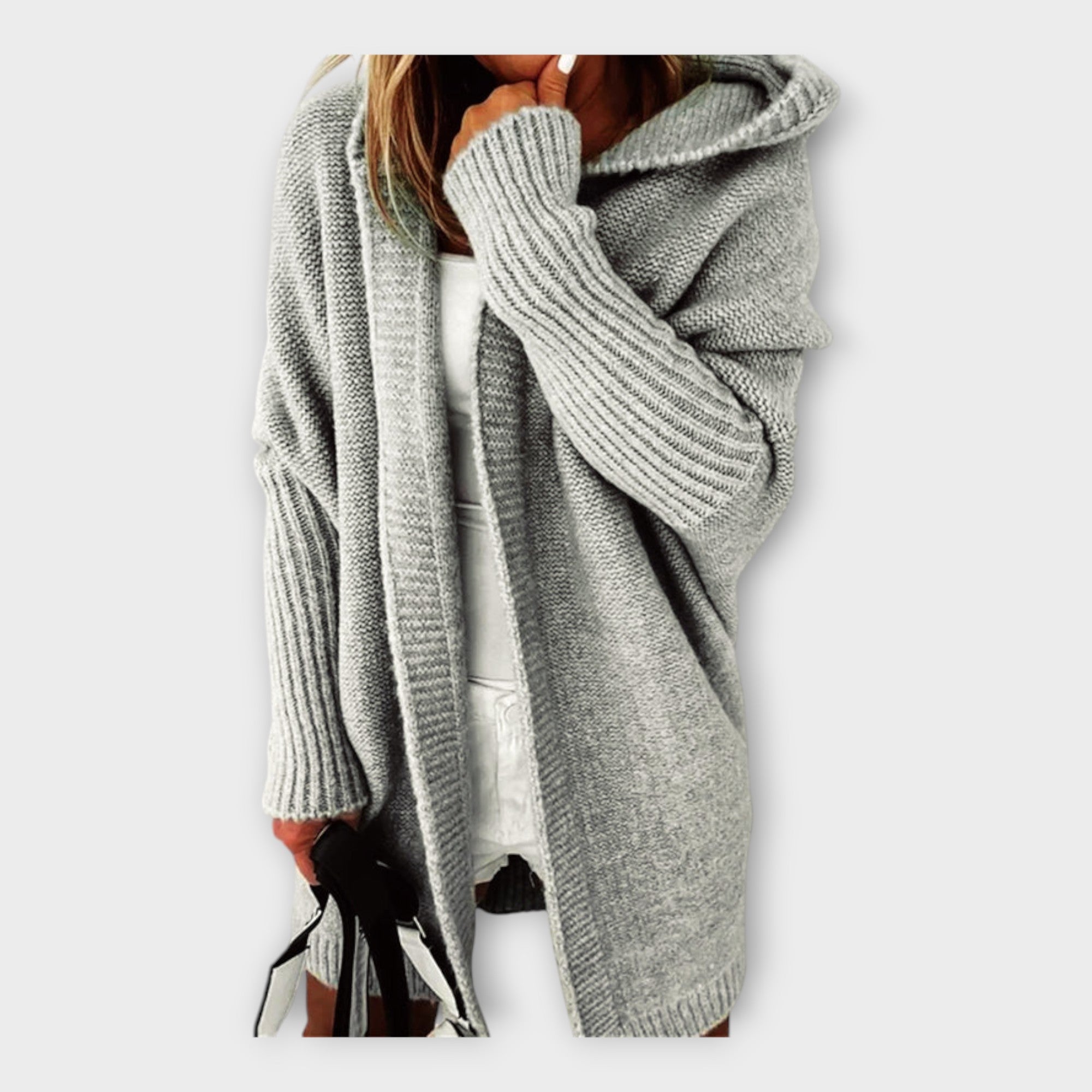 Lady Rita Hooded Knit Cardigan