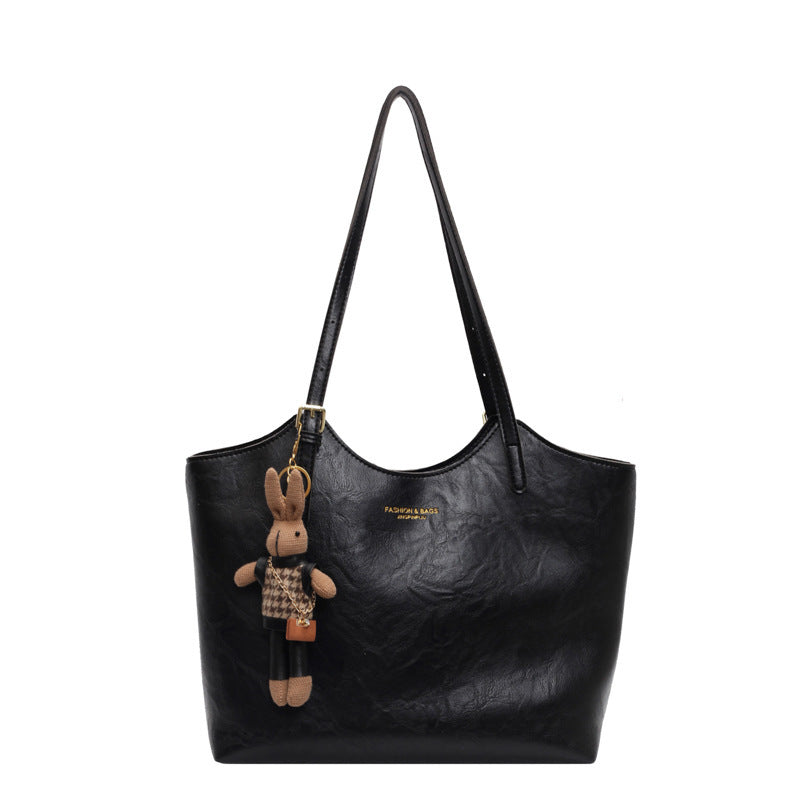 Lady Elsie CharmBun Tote Shoulder Bag