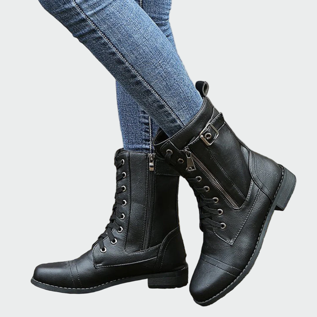 Lady Rosalind Orthopaedic Combat Boots