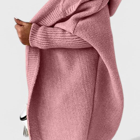 Lady Imogen Hooded Oversized Knit Cardigan