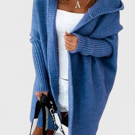Lady Imogen Hooded Oversized Knit Cardigan