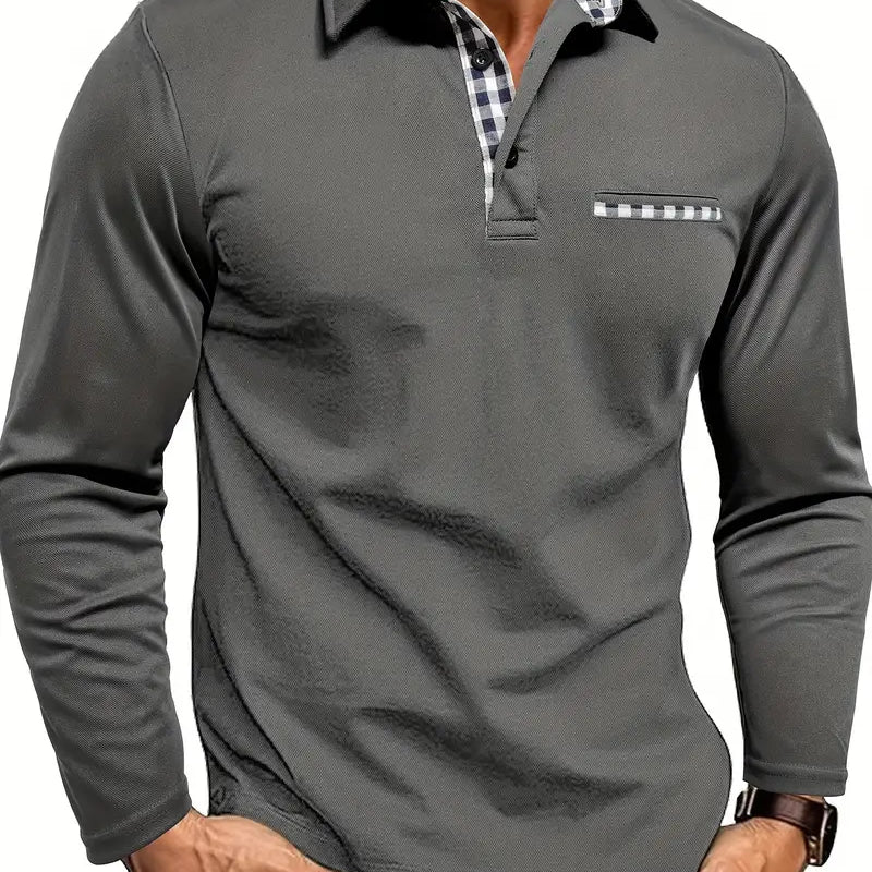 Sir Robert Long-sleeved Polo Shirt