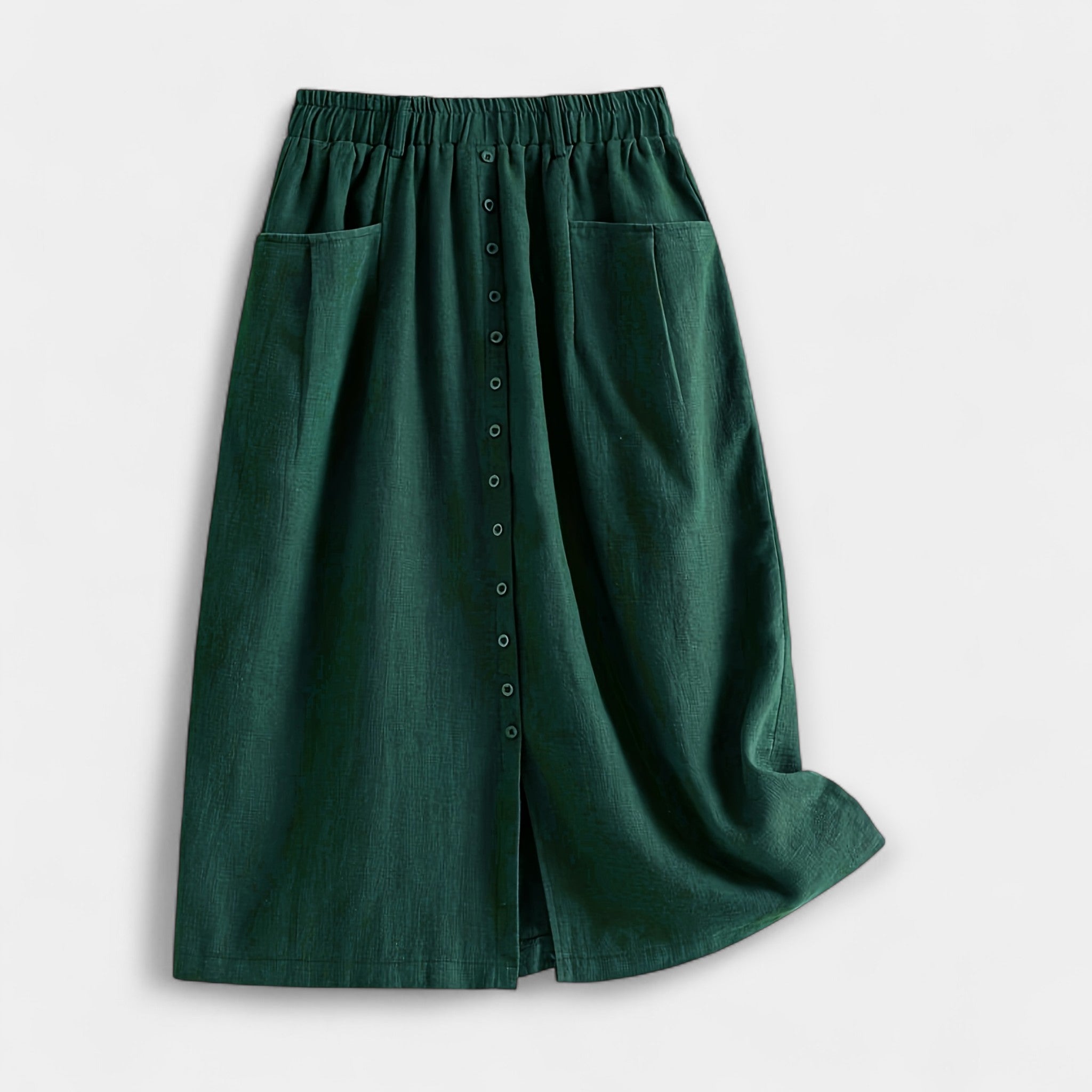 Lady Adelaide Midi Skirt with Vintage Flair