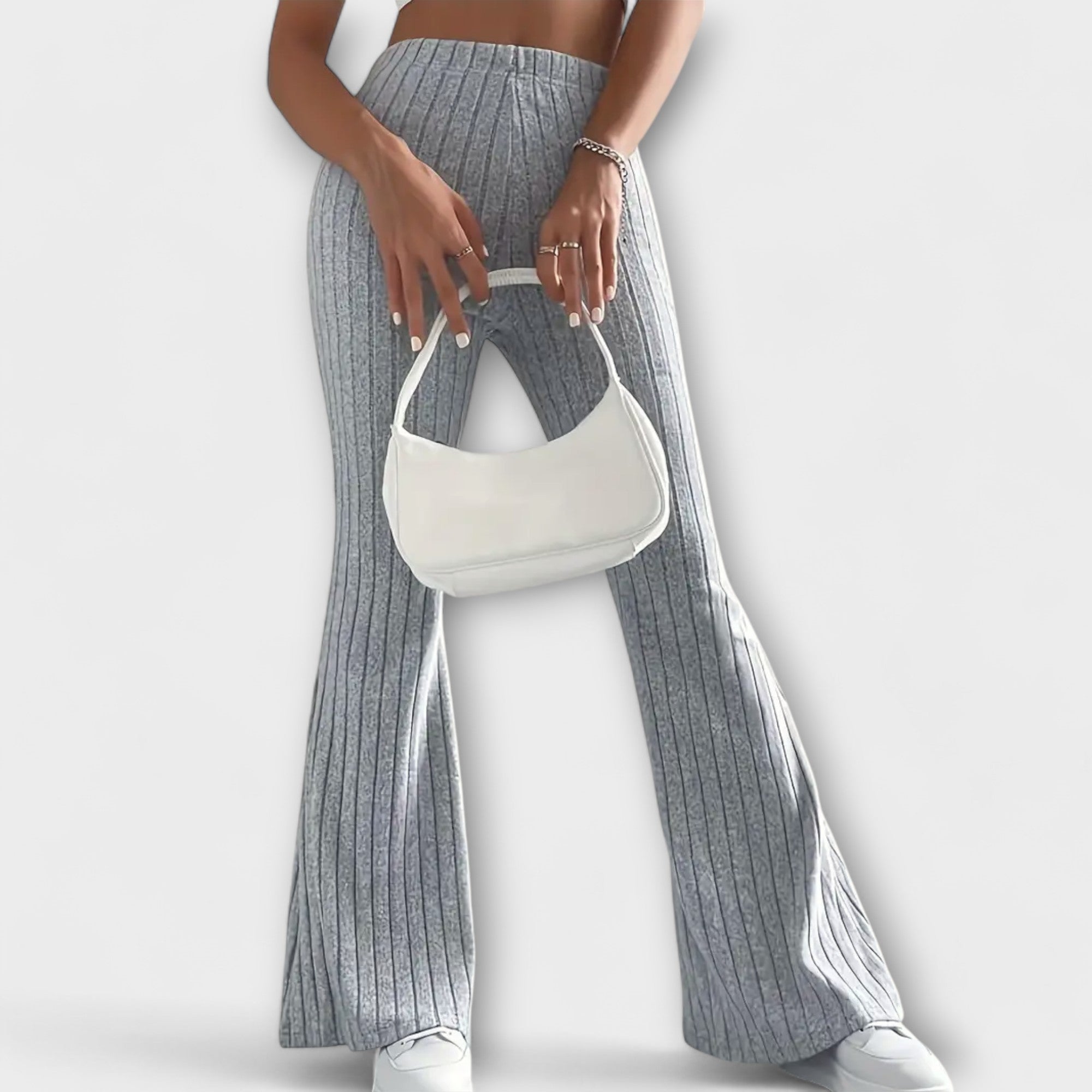 Lady Jennifer Elegant Flared Trousers