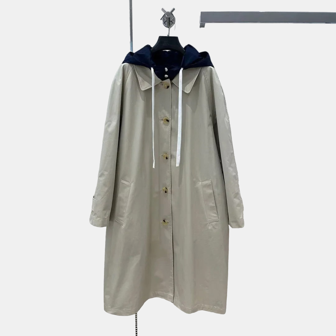 Lady Evelyn Luxury Classic Trench Coat
