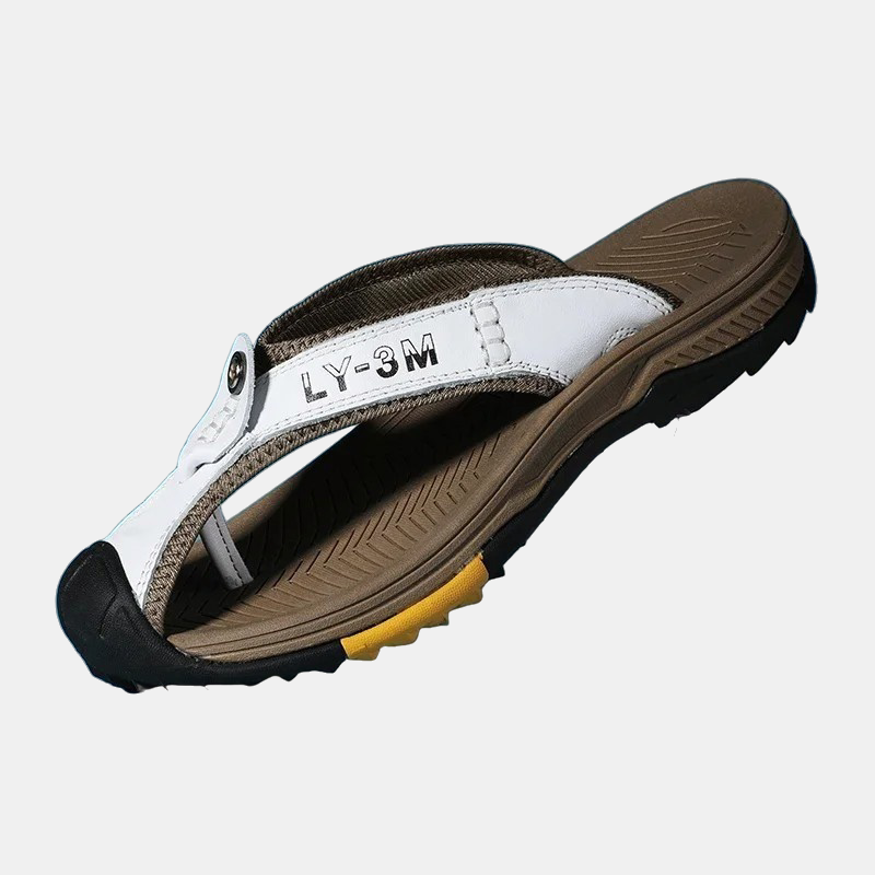 Sir Edmund Genuine Leather Roman Sandals