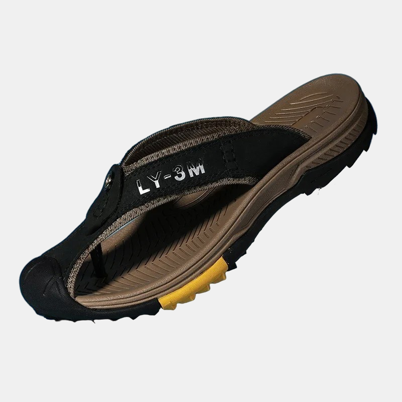 Sir Edmund Genuine Leather Roman Sandals