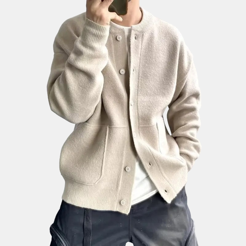 Sir Henry Solid Knit Cardigan