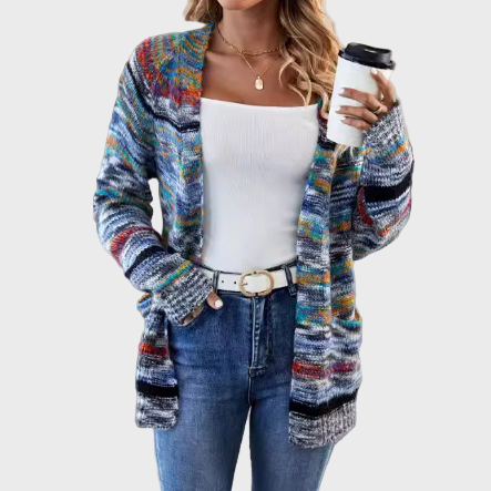 Lady Camilla Multicoloured Knitted Cardigan