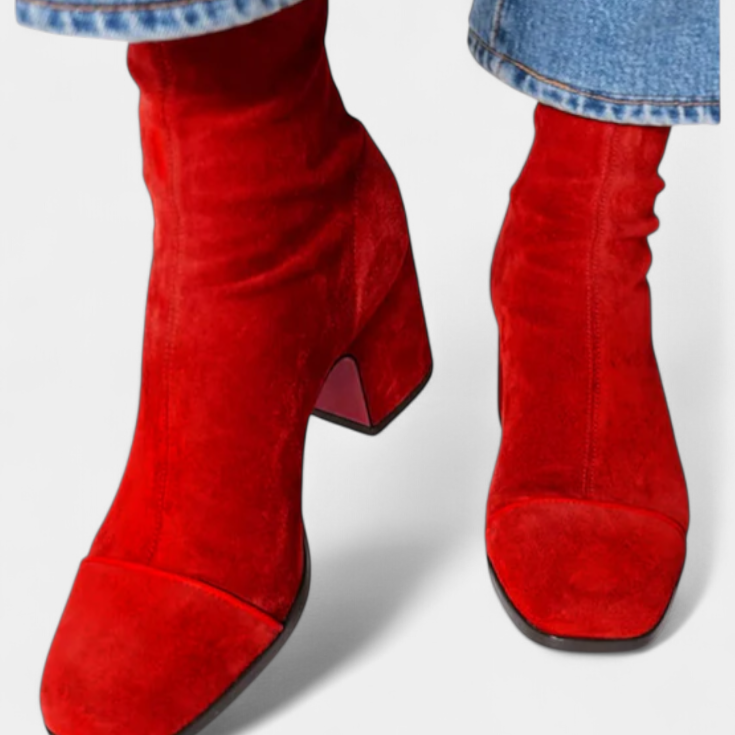 Lady Erica Chunky Heel Boots