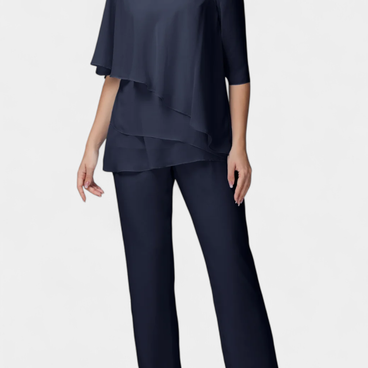 Lady Alice Two-Piece Set with Effortless Feminine Silhouette