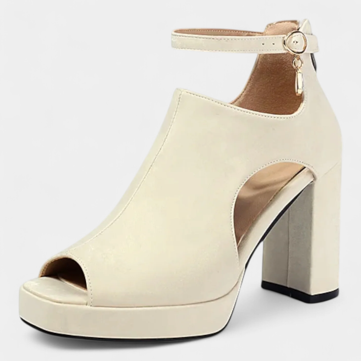 Lady Viviana Multicolor Chunky Heels