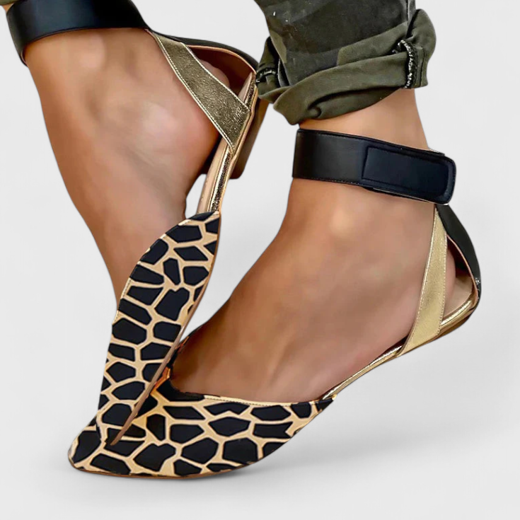 Lady Octavia Ninel Elegant Trainers with Colour Straps and Timeless Style