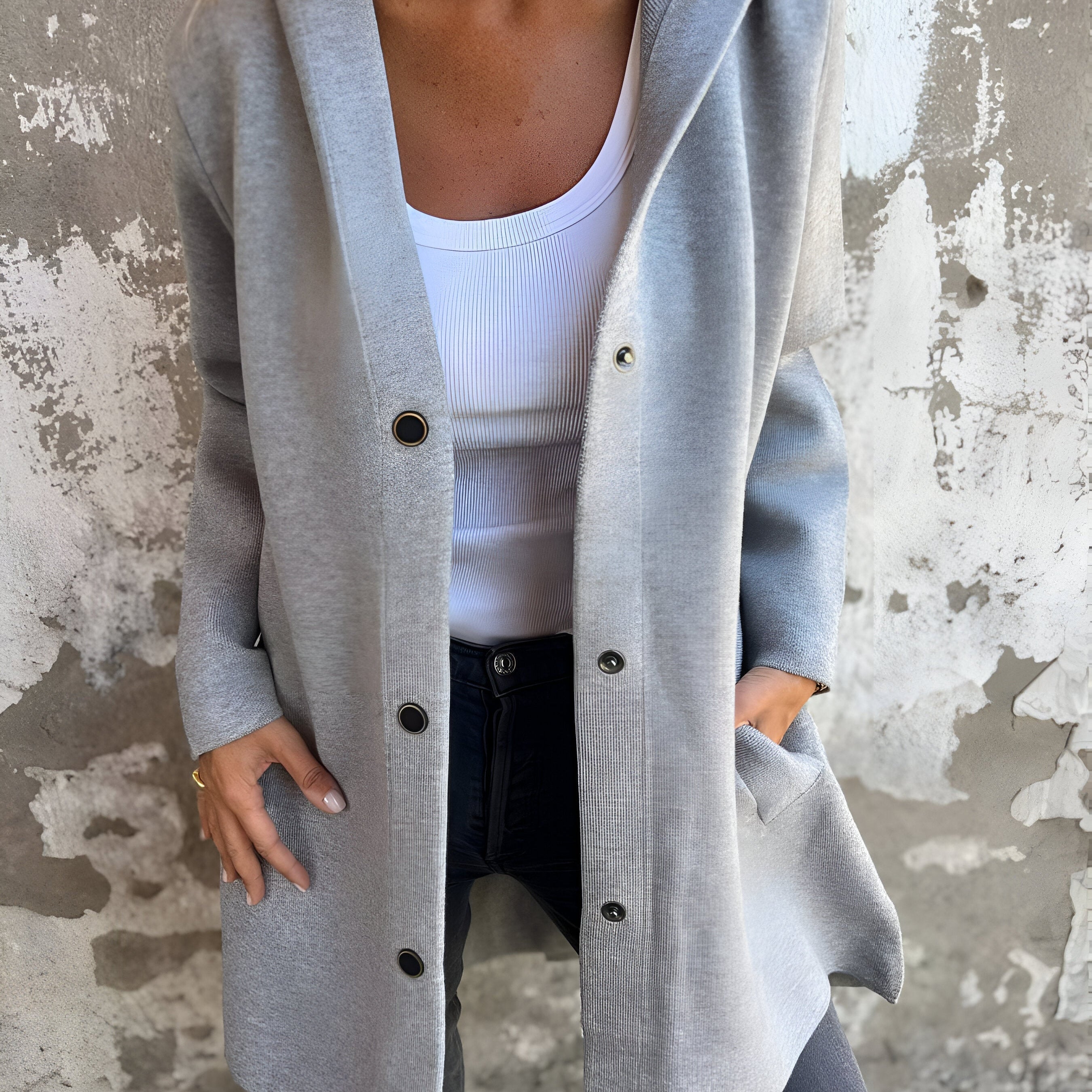Lady Sadie Casual Knit Cardigan