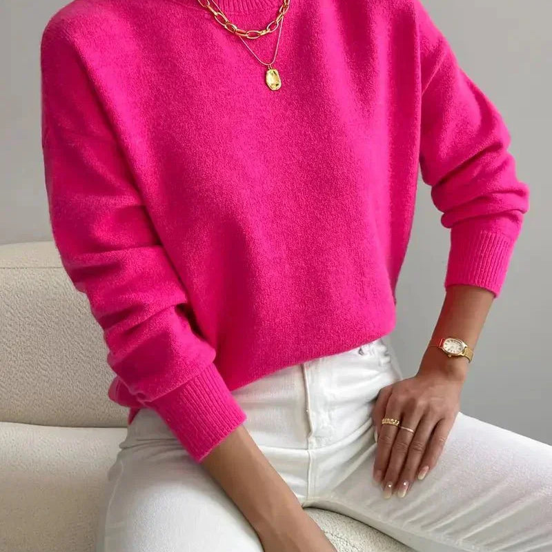 Lady Grace High Neck Jumper