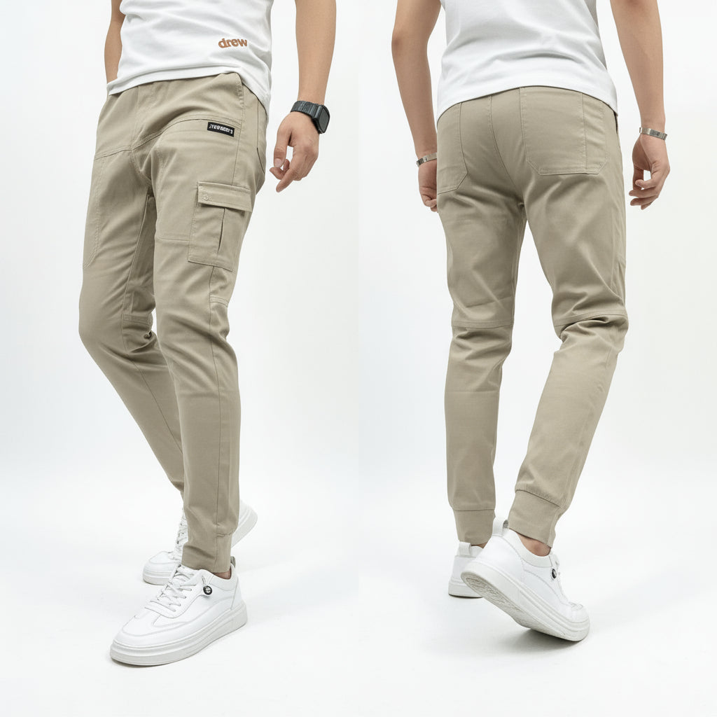 Sir Thomas Stretch Cargo Trousers