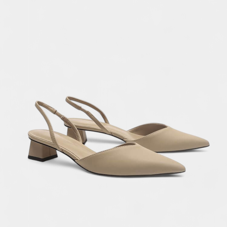 Lady Babette Slingback Pointed Heels