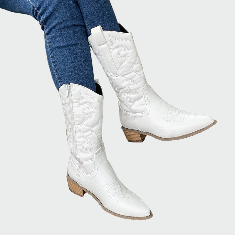 Lady Imogen Metallic Cowboy Boots